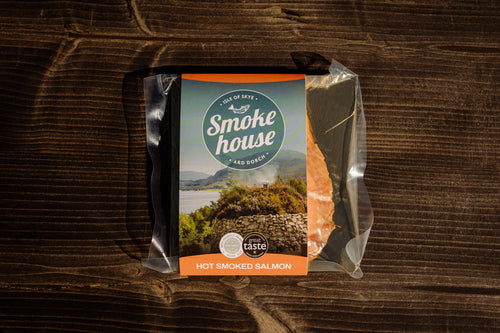 100g Hot Alder Smoked Salmon