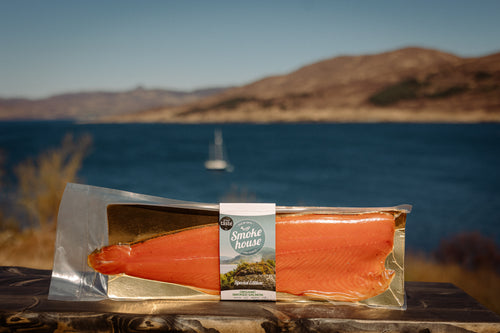 Organic Cold Smoked Salmon whole side (min 1kg)