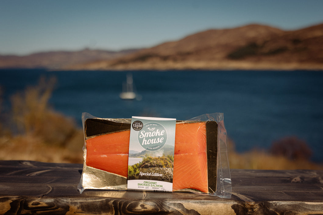 500g Organic Smoked Salmon (not sliced)