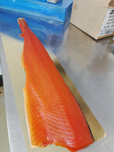 Load image into Gallery viewer, Organic Cold Smoked Salmon whole side (min 1kg)